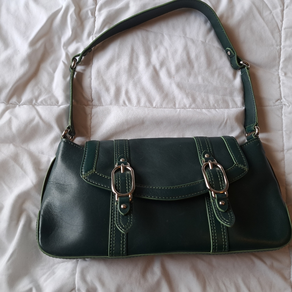 Colehaan green handbag